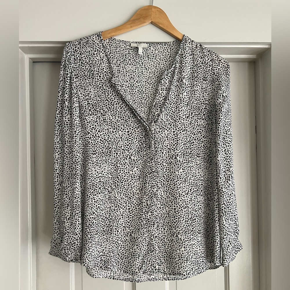 Joie silk blouse size small